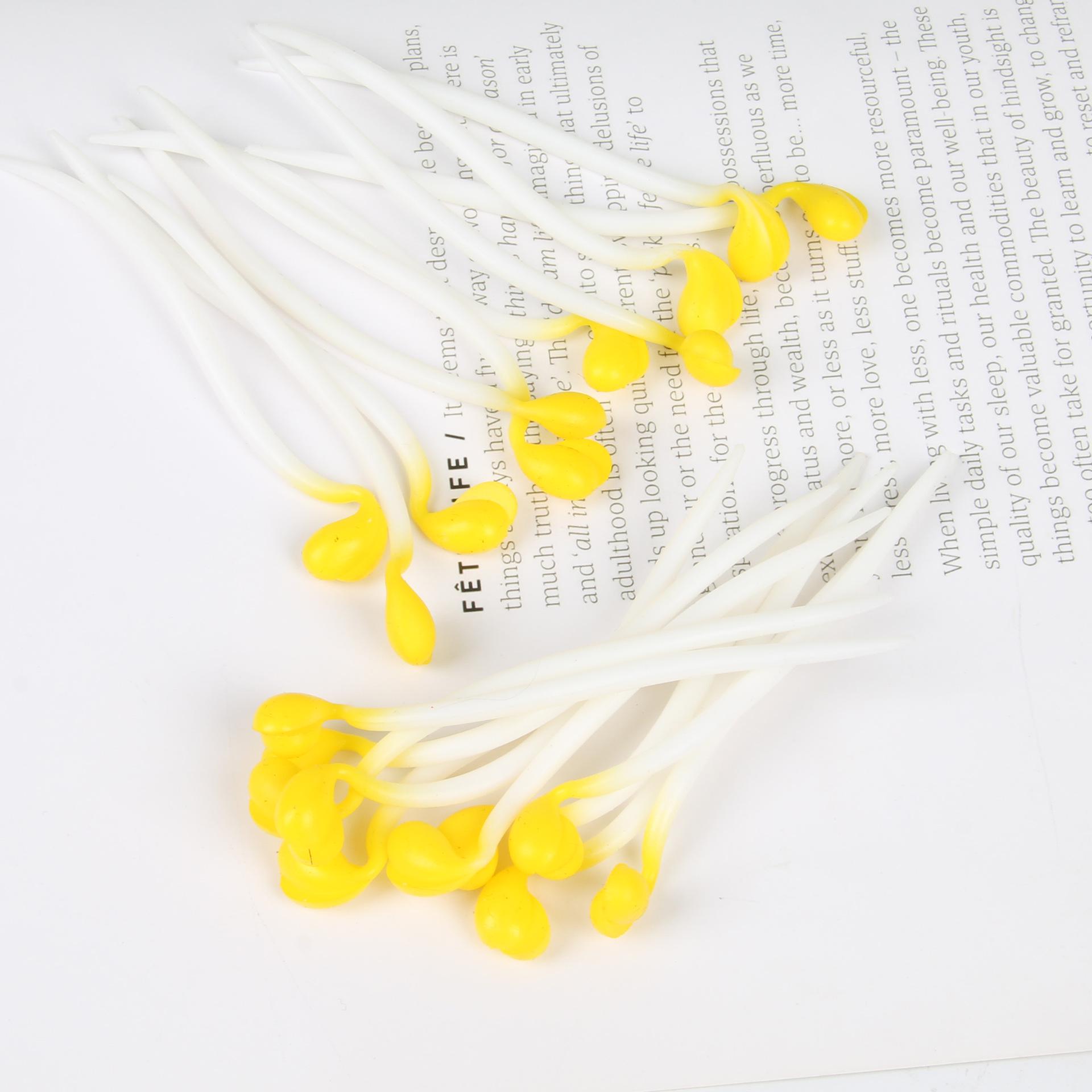 Cross-Border TPR Elastic Sprout Pull-Fun DIY Toy