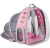 Transparent Portable Pet Backpack - Breathable Double Shoulder Travel Carrier for Cats