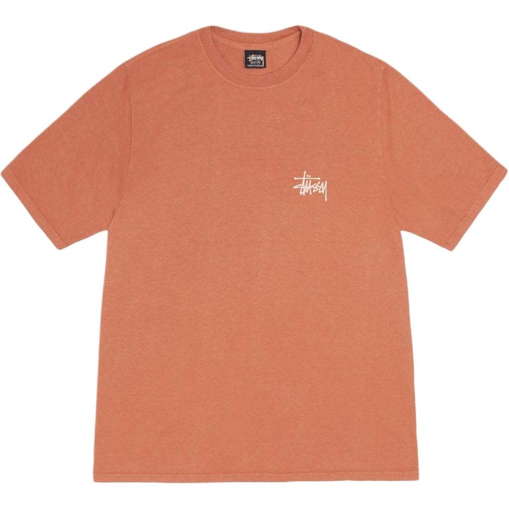 Stussy FW24 BUILT IN USA TEE PIGMENT DYED logoT Unisex 1905059