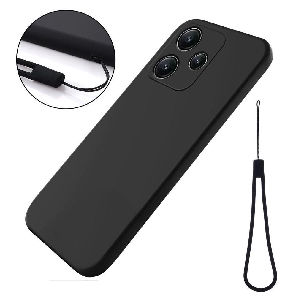 Compatible with Redmi 15/12: Liquid Silicone Full Coverage Protective Phone Case with High Aesthetic Appeal.