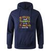 Autumn Hooded Sweatshirt Black Gray Teens Long Sleeve Sportswear Hoodie