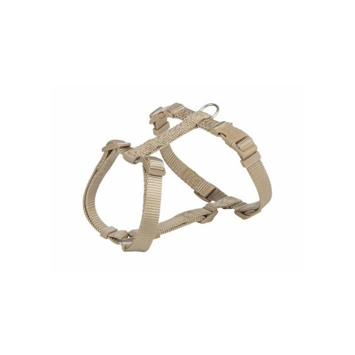 Szelki dla psa - TRIXIE - S-M - 42-60 cm - 15 mm - Piaskowe - Regulowane - Klamra - Nylon - Wygodne