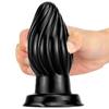 Black Threaded Butt Plug Masturbation Stick Backyard Butt Plug Sex Toys Backyard Butt Plug