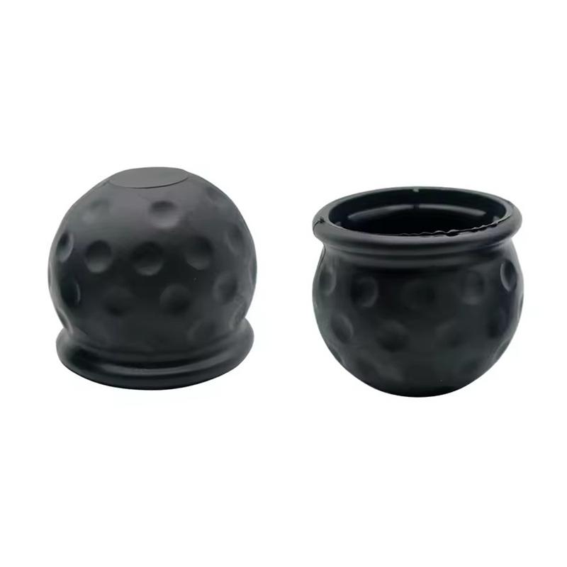Universal Tow Bar Ball Cover Hood 50mm Hitch Trailer PVC Ball Joint Rubber Protective Caps Hook Trailers Towing Ball Protection