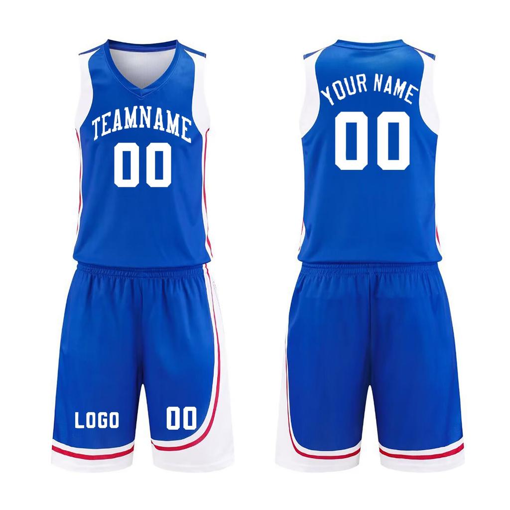 Set Maglia da Basket Personalizzata Due Pezzi Senza Maniche Uniforme Sportiva Numero Personalizzato Squadra Adulto Giovane Uomo Donna