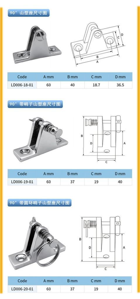 Fiegcit Marine Boat Awning Handrail Fittings 22/25mm Elbow, 316 Stainless Steel Deck Hardware Silver (Complete Set of 22mm Components)