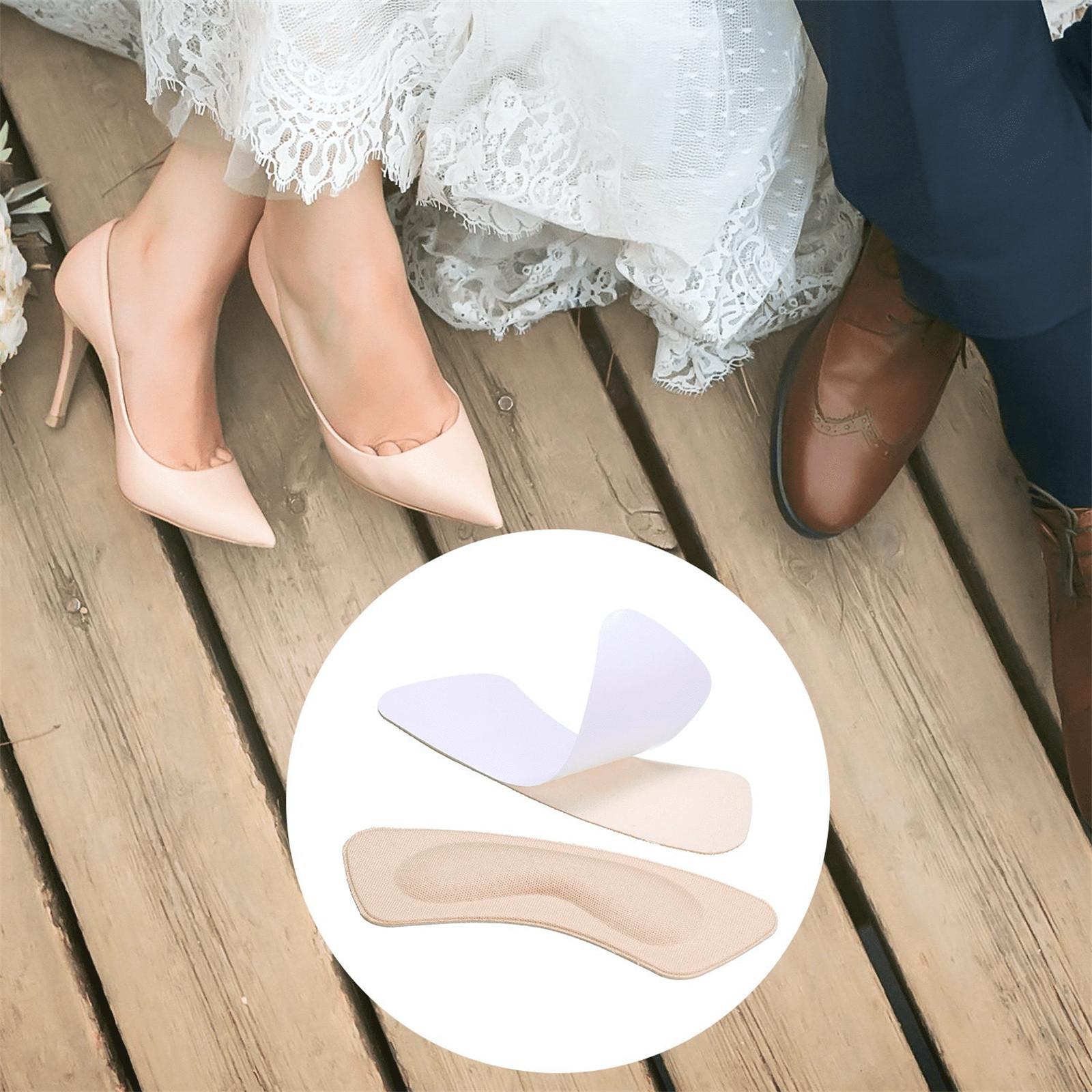 ZDNT 6 Paia Cuscinetti Per Cuscino Per Tacco,Riempitivi Scarpe Inserti Per Dita Dei Piedi, Solette Anteriori E Talloni, Inserto Per Prevenire Troppo Grandi Scarpe Alleviare Il Dolore