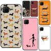 Cute Dachshund Sausage Dog For Huawei Honor X8a X7a X9a X8 50 70 90 Lite Magic5 Pro P20 P30 P40 P50 P60 Nova 9 5T Case