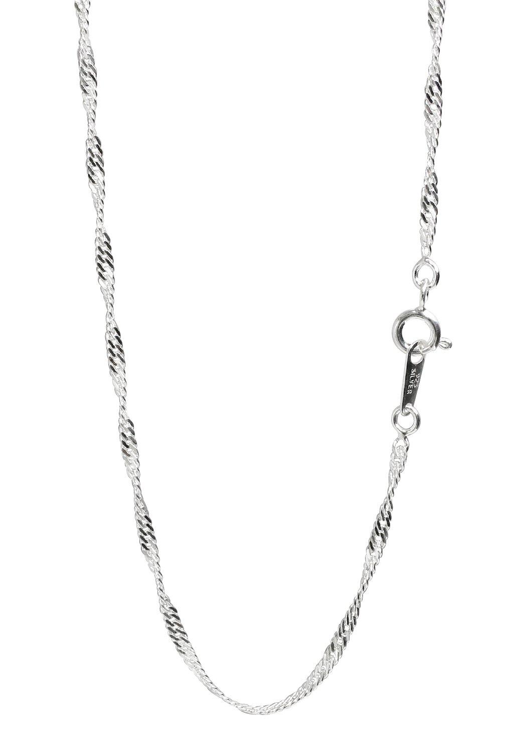 

Gin no Screw length width silver necklace necklace chain for women and chain only [Shinjuku Kura] chain, 40-50cm (45cm), approx. 1.8mm, 925, chain,