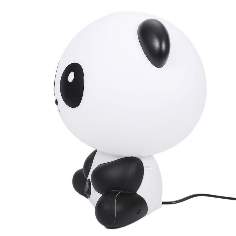 Cute panda table lamp baby baby night lamp for bedroom cartoon creative cartoon animal warm light energy saving in household | LED table lamps