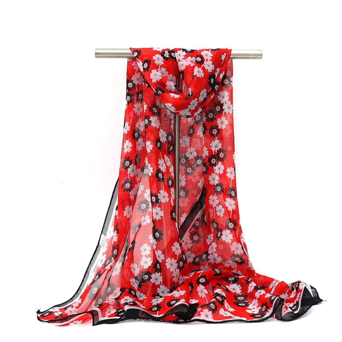 

Весна/Лето Модный Универсальный Шелковый Шарф Теплый Защита Шеи Тонкий Принт 155-45cm