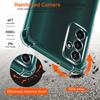 Shockproof Clear Case For Samsung S23 S22 Ultra S21 S20 Fe A14 A24 A34 A54 A13 A23 A33 A53 A12 A22 A32 A52 Thick Shockproof Soft Silicone Phone Cover
