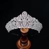 High Quality Zirconia Crown for Wedding Rhinestone Hair Accessories Women Jewelry Bridal Cubic Zircon Tiaras