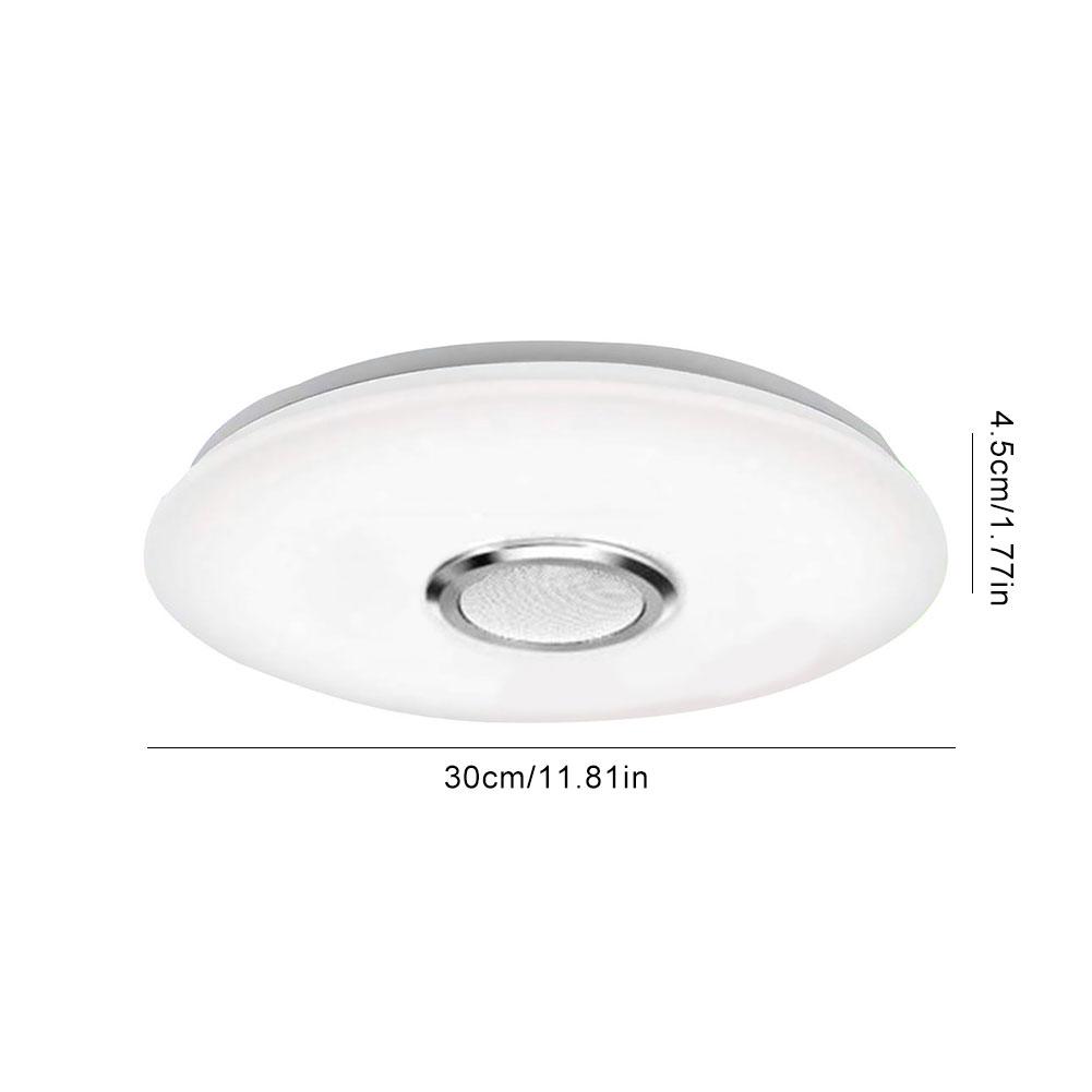 RGB LED Ceiling Light APP Control Bluetooth-compatible Music Ceiling Lamp 2800K-6500K Smart Ceiling Light for Home Children Room