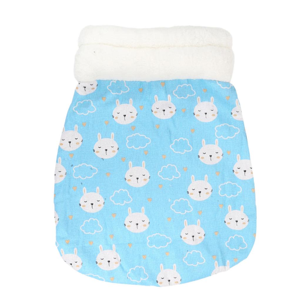 Warmer Katzenschlafsack Flauschiges Gefühl Verdickt Winter Haustier Taschentyp Steppdecke Bett Kätzchen Welpe Weiches Bequemes Nest Haustierbedarf