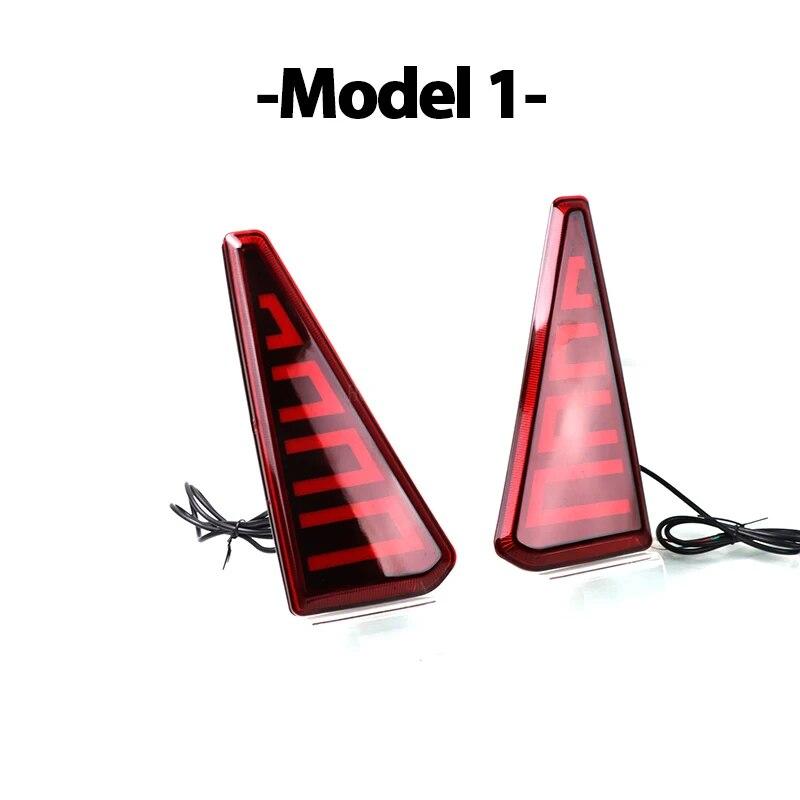 Functions LED Reflector Lamp Rear Fog Lamp Bumper Light Brake Light For Toyota NOAH VOXY 80 Series