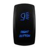 12V/24V Blue LED Rocker Switch Spot/Fog/Side Lights/Power/Inverter/Fan Toggle Waterproof On-Off | On-Off-On Switch Switches4
