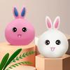Creative LED Nightlight Cute Rabbit Design Beside Table Lamp Arts Crafts Reading Lamp Bedroom Decoration