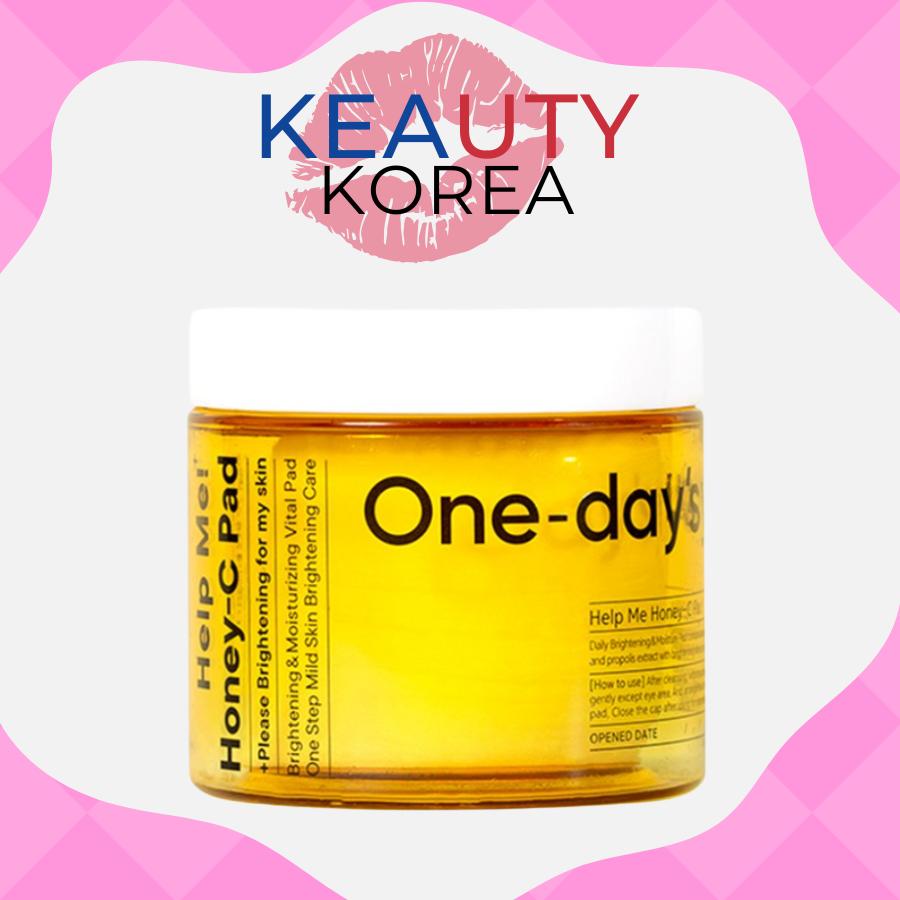 

ONE DAY S YOU Help Me Honey-C Brightening & Moisturizing Toner Pad (60 Pads)