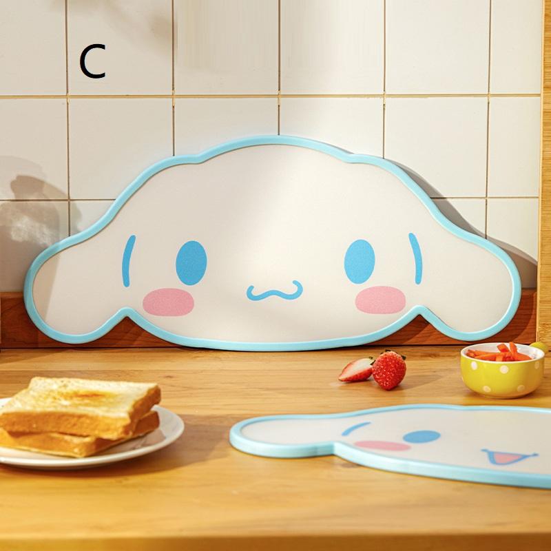 Sanrio Cartoon Kitchen Cutting Board Kawaii Cut Fruit Vegetable Anti-Mold Antibacterial Household Food Grade Cutting Board