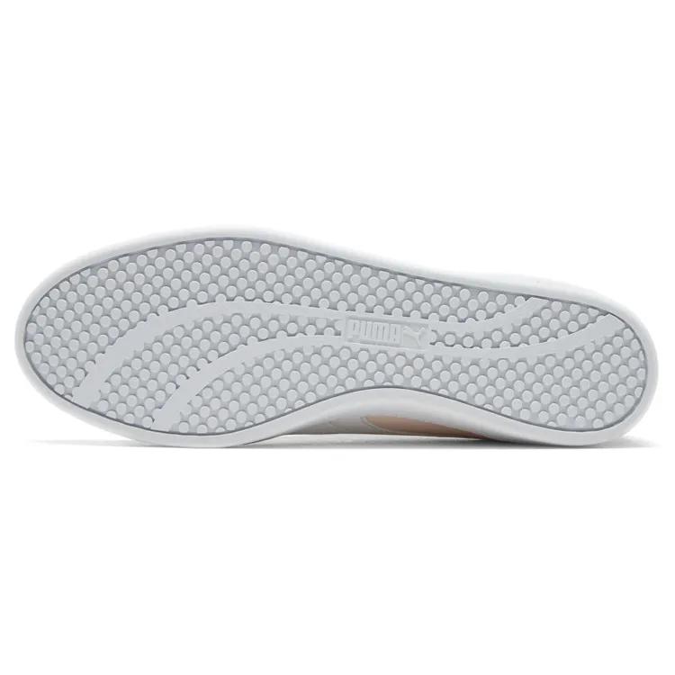 Puma Womens Smash v2 'Rosewater' (women's sizes) Rosewater / White / Silver Skate Shoes 365208 20