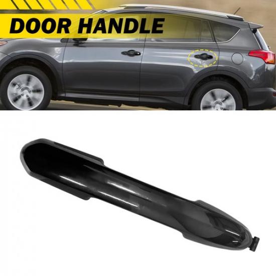 1X Left Rear Black Door Rear or Right Outside Handle fit Toyota Rav4 2017-
