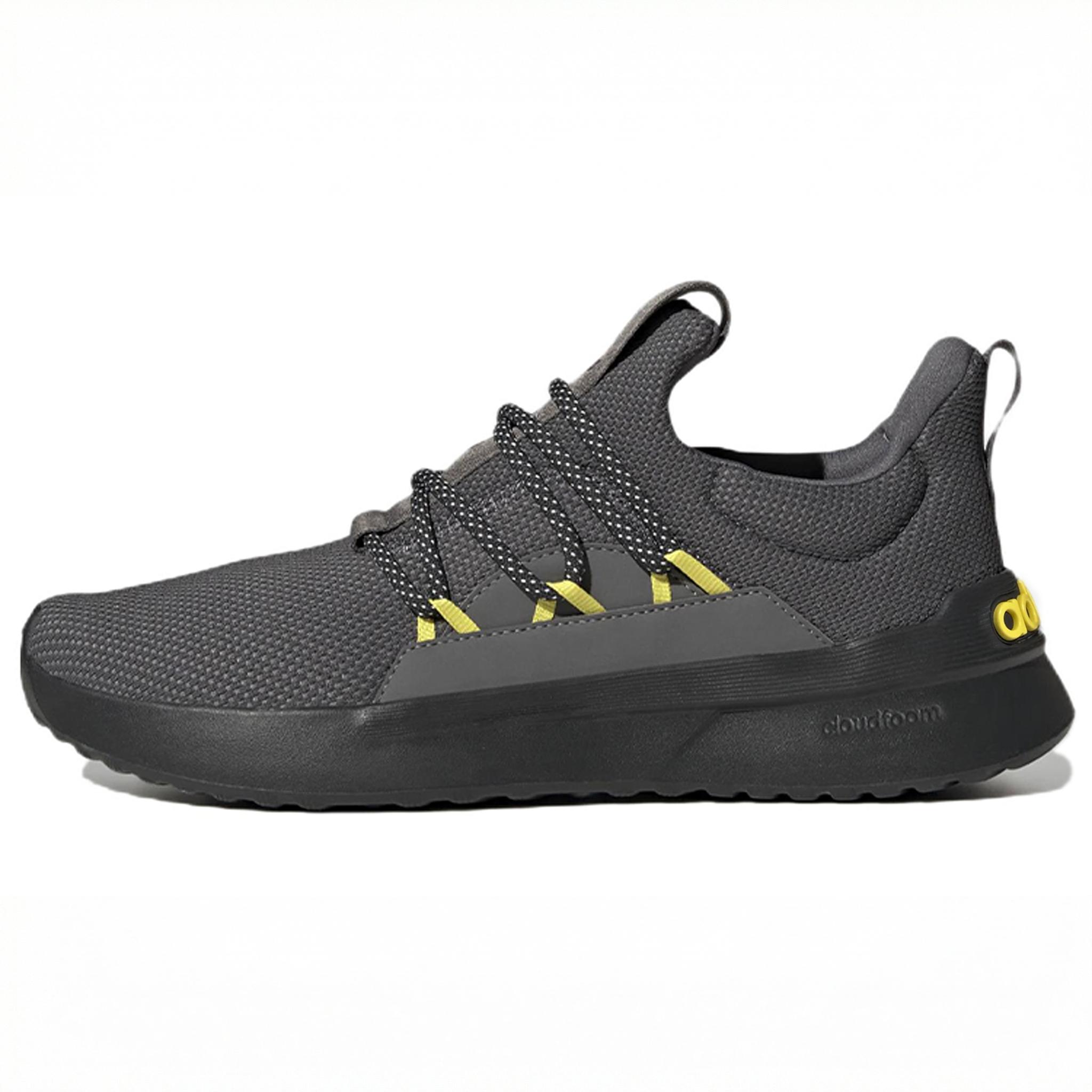 Adidas Lite Racer Adapt 5.0 Cloudfoam Slip On Shoes Grey Black GX6773 41⅓