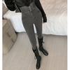 High Waist Jeans Women's Spring and Autumn Korean Version of Small Foot Pants Slim and Thin Pencil Pants Hip Pants Tide