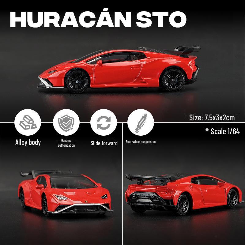 Přeshraniční 1:64 Lamborghini Toyota Slitinový Miniaturní Model Auta Hračka pro Kluky