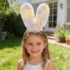 Rabbits Ears Hairband Photo Props Easter Hair Hoop Hairband Party Headpiece Fun Headbands for Music Festival