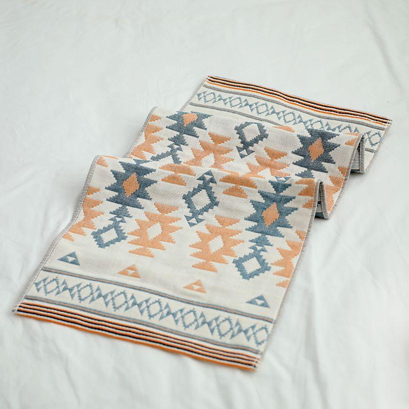 Towel Cotton with Four Layers of Gauze, Adult Household Towel Face Washing and Water Absorbing Shower Towel