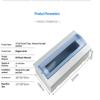 2-16 Ways Electric Box Cover Outdoor Waterproof Loop Distribution Box For Circuit Breaker Panel Case