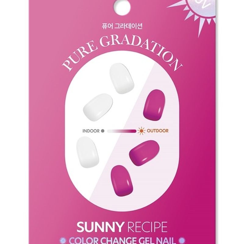 Sunny Recipe Color Change Gel Nail [Pure Gradient]