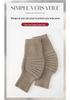 100% Pure Cashmere Knitted Knee Pads: New Style Warmth & Cold Protection for Old Legs