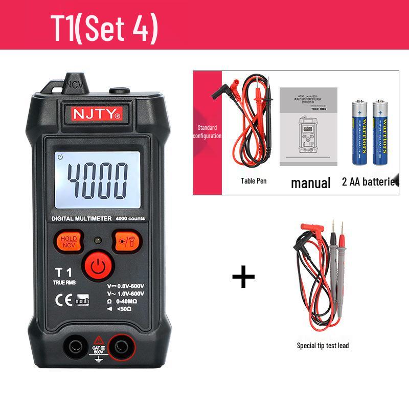9205 Auto Digital Multimeter: Multifunctional, Intelligent, Anti-Burn, with Auto Shutdown for Household Electrical Repairs.