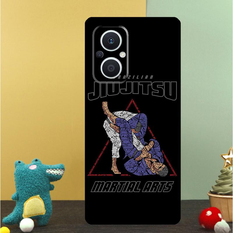 Judo Jiu Jitsu BJJ Brazilian Case For OPPO Reno 15F 14F 11 12 13 F 14 10 15 Pro 7 8 Lite OPPO Find X5 X6 X8 X9 Pro Cover