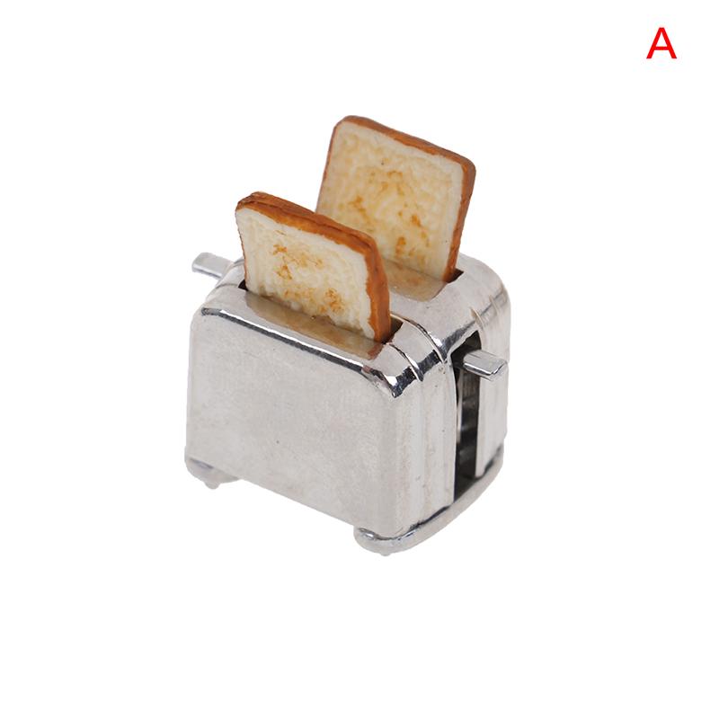 1:12 Dollhouse Mini Bread Machine Simulation Miniature Model Toy