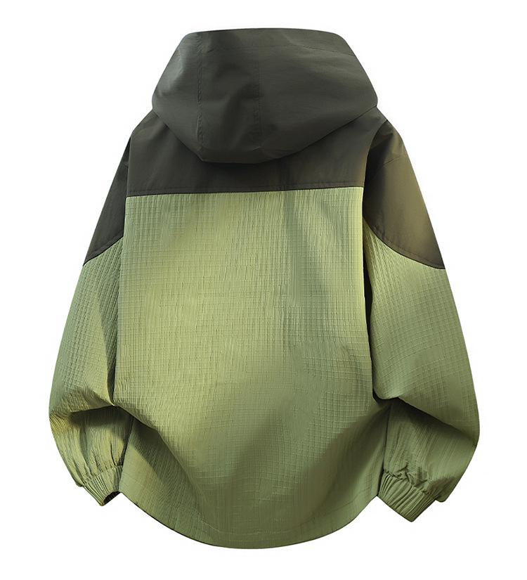 2026 Men's Hooded Windproof Waterproof Mountaineering Jacket - Spring/Autumn