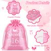 Fionupi 36 Adet Pembe Fiyonk Tatlı 16. Doğum Günü Hediyelik Çantaları Kız Çocukları İçin Coquette 16 Doğum Günü Hediyelikleri Misafirler İçin Yeniden Kullanılabilir Takı Şeker B