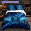 Set Biancheria da Letto Chelsea FC Modello 3 Pezzi Morbida Copripiumino in Microfibra con Federe per Camera da Letto