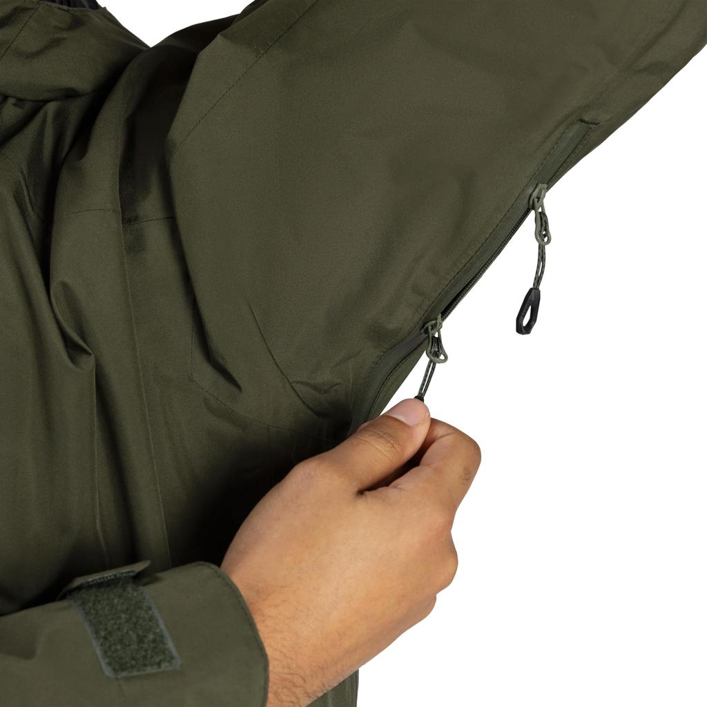 Mammut Ayako Pro Hardshell Kapuzenjacke Asian Ayako Pro HS Kapuzenjacke Größe Dark Marsh 2.0 Jacke, Passform, Herren, 2.0 AF, L, (1010-30281)