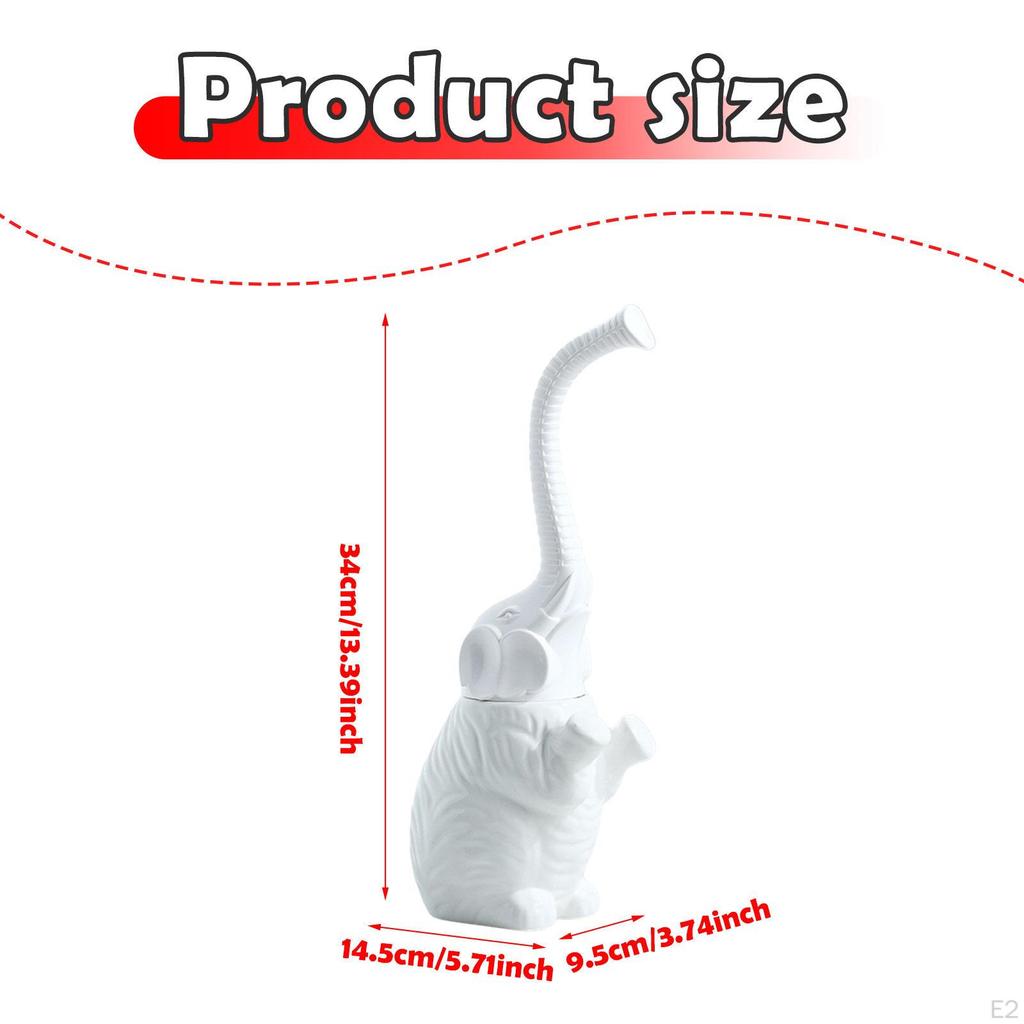 Toilet Brush and Holder Cute Bathroom Decor Modern Cleaning Supplies Long Handle Household