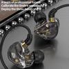 NEW HiFi Sound Bass 3.5mm In-Ear Wired Headphones with HD Mic Dynamic Earphones Noise Reduction Earbuds Sports Gaming Headsets