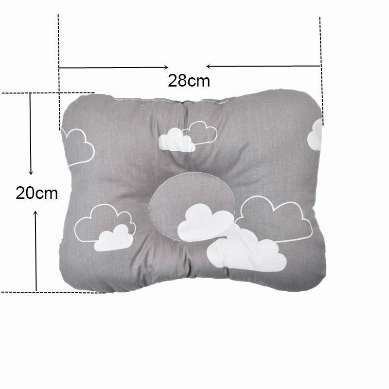 Baby Sleep Positioner Stödkuddar Kuddar Mjuk Spädbarnskudde Nyfödd Huvudvård Baby Sovstöd