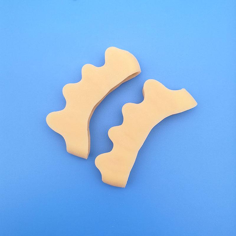 Silicone Five-Hole Toe Separators & Bunion Correctors for Day and Night Use