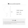 Minimalist Tassel Round Pearl Pendant Necklace Simple Adjustable Necklace Women Daily Sweater Wear Fashion Jewelry Gift Necklace