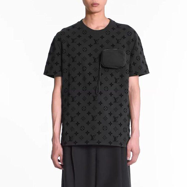 Louis Vuitton T Shirt Men's Light Gray 1A7QDQ