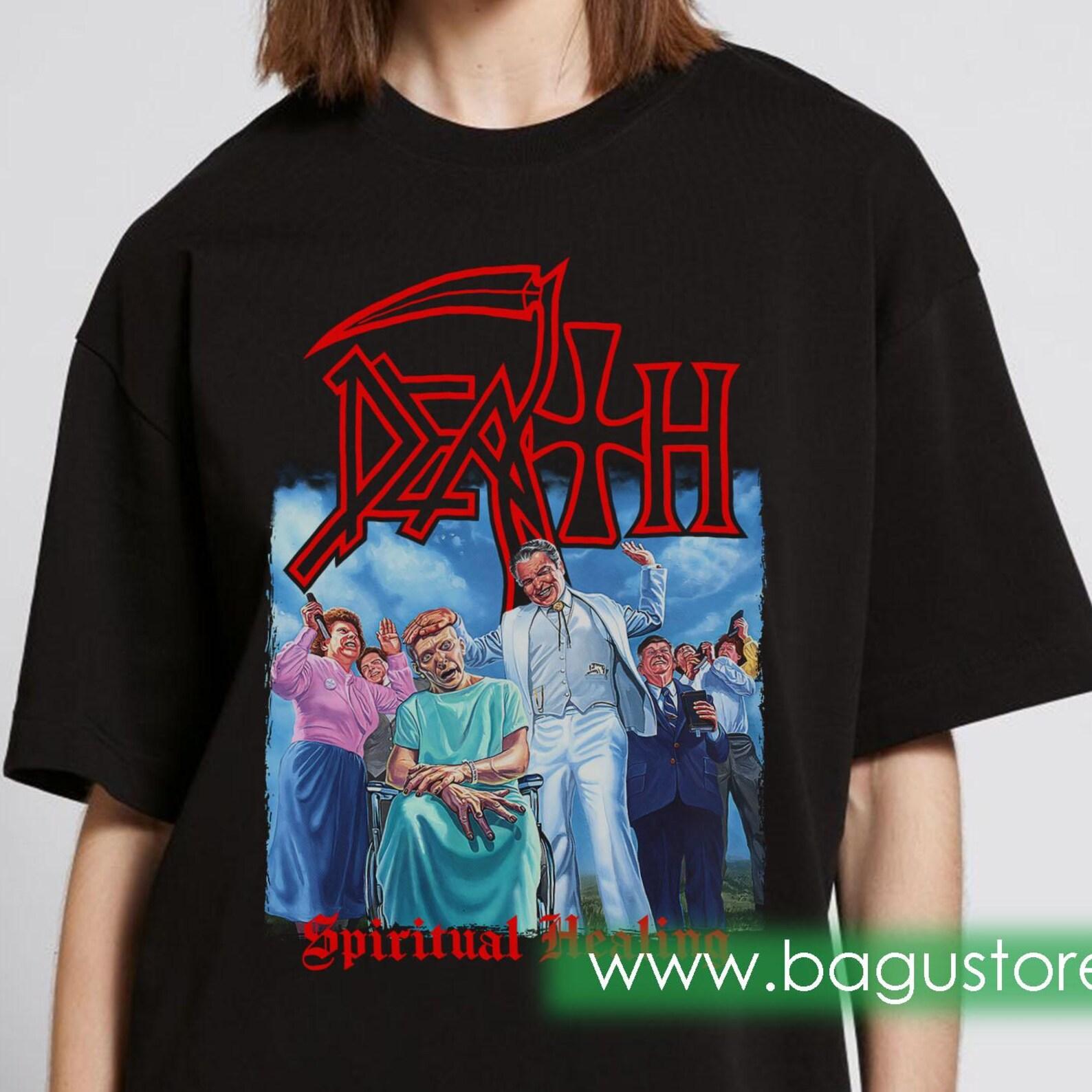 Death Spiritual Healing Band T shirt 4XL