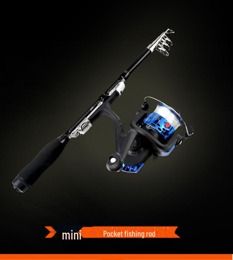 

Миниатюрная портативная карманная удочка для речного и морского заброса, дальнего заброса. Идеально подходит для небольших участков, по специальным ценам. 2.3 m