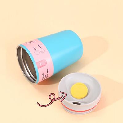Tasse à café 12/20oz Mode simple Acier inoxydable Tasse à vide Tasse à café pour hommes et femmes Tasse portable pour sports de plein air Mugs pour couples